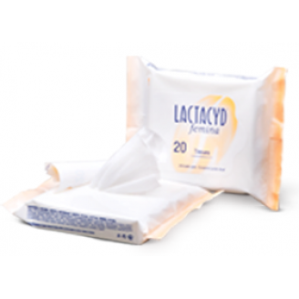 LACTACYD FEMINA CHUSTECZKI DO HIGIENY INTYMNEJ, 20 SZTUK