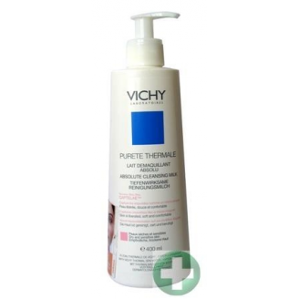 VICHY PURETE THERMALE MLECZKO DO DEMAKIJAŻU SKÓRA NORMALNA I MIESZANA 400 ML