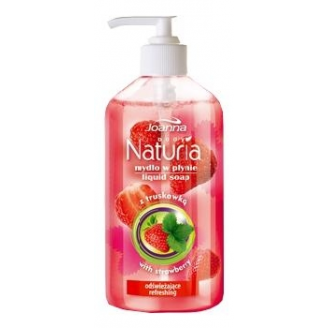 JOANNA NATURIA CIAŁO - MYDŁO W PŁYNIE TRUSKAWKA 300 ML