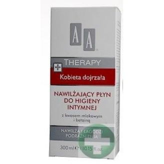 AA THERAPY KOBIETA DOJRZAŁA - NAWILŻAJĄCY PŁYN DO HIGIENY INTYMNEJ 300 ML