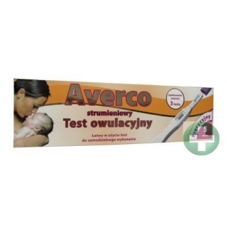 AVERCO TEST OWULACYJNY STRUMIENIOWY 3 SZT.