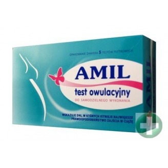 AMIL TEST OWULACYJNY PŁYTKOWY 5 SZT.