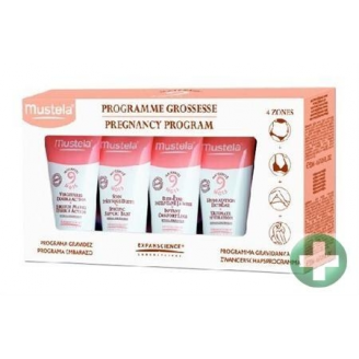 MUSTELA 9 M-CY ZESTAW STARTOWY KOSMETYKÓW DLA PRZYSZŁEJ MAMY 4 x 20 ML