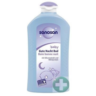 SANOSAN PŁYN DO KĄPIELI + SZAMPON 2 W 1 500 ML
