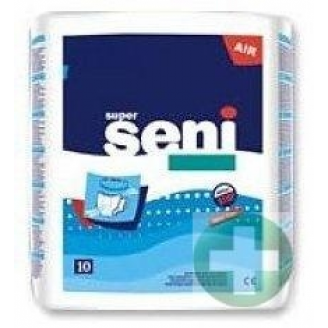 SENI SUPER AIR PIELUCHOMAJTKI EXTRA SMALL, 10 SZTUK