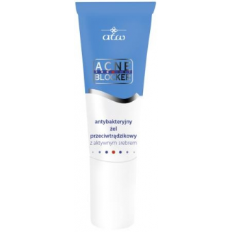 A.T.W. ACNE BLOCKER ANTYBAKTERYJNY ŻEL PRZECIWTRĄDZIKOWY Z AKTYWNYM SREBREM