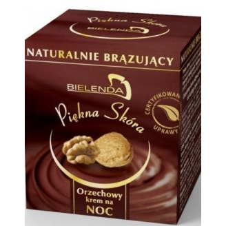 BIELENDA PIĘKNA SKÓRA - ORZECHOWY KREM ODŻYWCZY NA NOC
