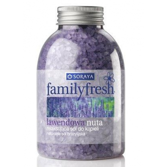 SORAYA FAMILY FRESH SÓL DO KĄPIELI LAWENDOWA 600 G