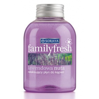 SORAYA FAMILY FRESH PŁYN DO KĄPIELI LAWENDOWY 500 ML