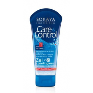 SORAYA CARE & CONTROL ANTYBAKTERYJNA - ŻEL Z PEELINGIEM WYGŁADZAJĄCY