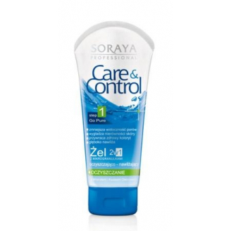 SORAYA CARE & CONTROL OCZYSZCZAJĄCA ŻEL OCZYSZCZAJĄCO-NAWILŻAJĄCY