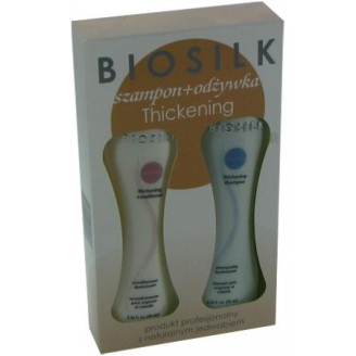 FAROUK BIOSILK - ZESTAW THICKENING 2x50 ML (SZAMPON + ODŻYWKA)