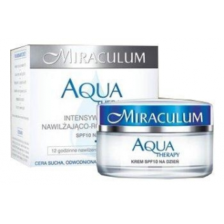 MIRACULUM AQUA THERAPY - INTENSYWNY KREM NAWILŻAJĄCO-ROZŚWIETLAJĄCY NA DZIEŃ
