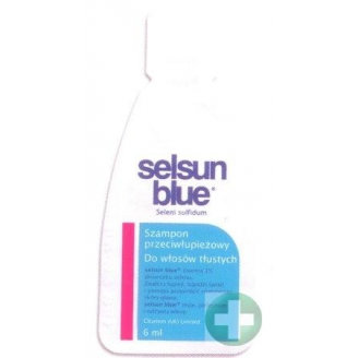 SELSUN BLUE SZAMPON WŁOSY TŁUSTE 6 ML