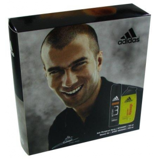 ADIDAS ACTION 3 MEN INTENSIVE ZESTAW DEZODORANT SPRAY + ŻEL POD PRYSZNIC MASSAGE