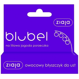 ZIAJA BLUBEL - BŁYSZCZYK DO UST JAGODA / PORZECZKA