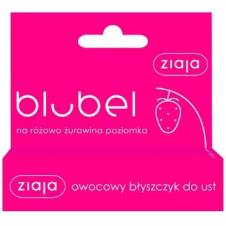 ZIAJA BLUBEL - BŁYSZCZYK DO UST ŻURAWINA / POZIOMKA
