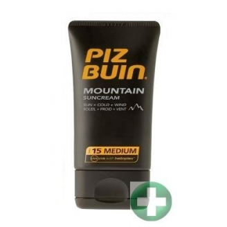 PIZ BUIN MOUNTAIN SUNCREAM - ZIMOWY KREM OCHRONNY SPF 15 MEDIUM 40 ML