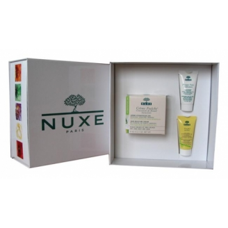 NUXE CREME FRAICHE - ZESTAW Z KONCENTRATEM NAWILŻAJĄCO-ENERGETYZUJĄCYM