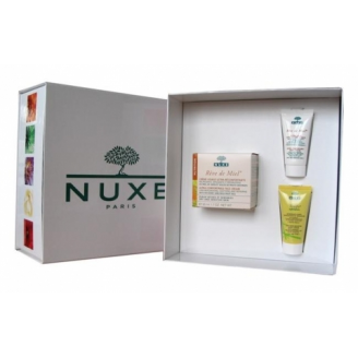NUXE REVE DE MIEL CREME VISAGE ULTRA - ZESTAW Z ULTRAKOMFORTOWYM KREMEM