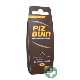 PIZ BUIN MOUNTAIN COMBI - KREM OCHRONNY SPF 30 + OCHRONNA POMADKA ZESTAW 2 W 1