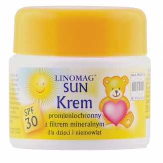 LINOMAG SUN KREM OCHRONNY Z FILTREM 30 SPF 50 ML