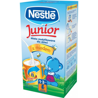 NESTLE NAN JUNIOR Z MIODEM MLEKO W PROSZKU 350 G