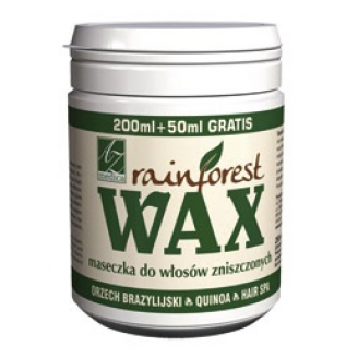 A- Medica, Odżywka Rainforest Wax doo włosów zniszczonych, 250 ml