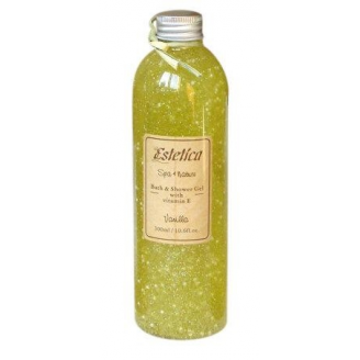 ESTETICA SPA - ŻEL DO MYCIA I KĄPIELI Z WITAMINĄ E WANILIA 300 ML (SPABGVITVA)