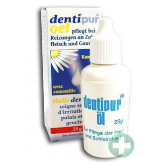 DENTIPUR OLEJEK DO PIELĘGNACJI DZIĄSEŁ I PODNIEBIENIA 25 ML