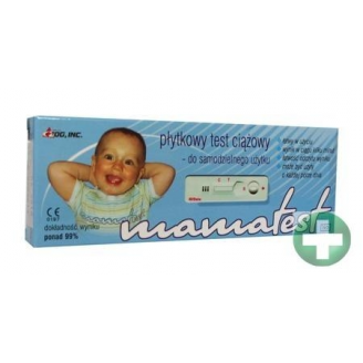 MAMATEST TEST CIĄŻOWY PŁYTKOWY 1 SZT.
