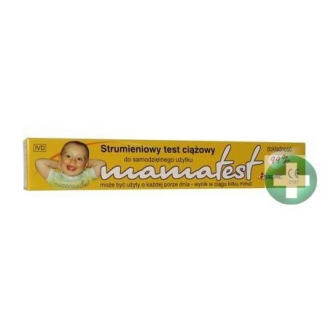 MAMATEST TEST CIĄŻOWY STRUMIENIOWY 1 SZT.