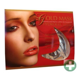 GOLD MASK HYDROŻELOWA MASKA KOLAGENOWA Z PŁATKAMI ZŁOTA I KOENZYMEM Q10