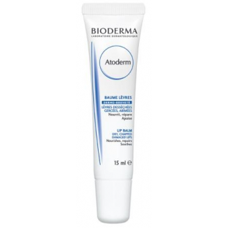 BIODERMA ATODERM LIP BALM - ODŻYWCZY I REGENERUJĄCY BALSAM DO UST 15 ML