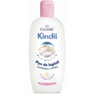 CLEANIC KINDII  PŁYN DO KĄPIELI Z OLIWKĄ 300 ML