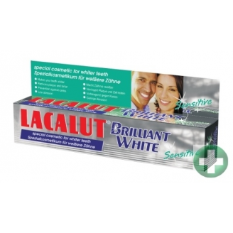 LACALUT BRILLIANT WHITE SENSITIVE PASTA DO ZĘBÓW WRAŻLIWYCH WYBIELAJĄCA 50 ML