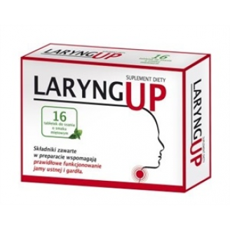 Laryng Up, Tabletki do ssania, 16 sztuk