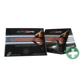 ACTIVELIFE L-ARGININE 60 TABLETEK + 60 TABLETEK GRATIS !