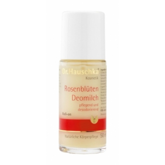 DR HAUSCHKA DEZODORANT Z PŁATKÓW RÓŻY (ROSENBLÜTEN DEOMILCH) 50 ML