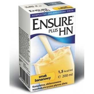 ENSURE PLUS HN PŁYN ODŻYWKA BANANOWA 200 ML