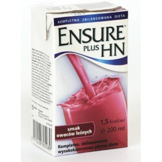 ENSURE PLUS HN PŁYN ODŻYWKA OWOCE LEŚNE 200 ML