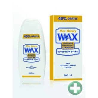 WAX MOC NATURY SZAMPON DO WŁOSÓW BLOND 200 ML