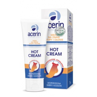 ACERIN HOT CREAM KREM NA ZIMNE STOPY I DŁONIE 75 ML
