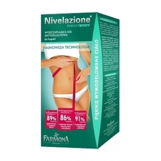 FARMONA NIVELAZIONE PERFECT BODY WYSZCZUPLAJĄCA SÓL ANTYCELLULITOWA DO KĄPIELI