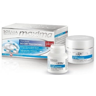 SORAYA MAXIMA PROGRAM DO CERY TRĄDZIKOWEJ 50 ML + 30 KAPSUŁEK