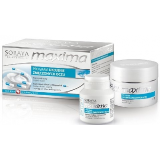 SORAYA MAXIMA PROGRAM UKOJENIE ZMĘCZONYCH OCZU 50 ML + 30 KAPSUŁEK