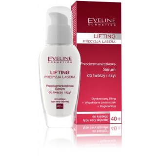 EVELINE LIFTING PRECYZJA LASERA 40+ SERUM DO TWARZY I SZYI