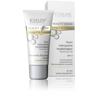 EVELINE BEAUTY DERM - KREM POD OCZY OMEGA-3 & CALCIUM