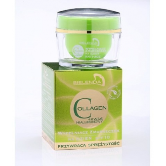 Bielenda Collagen + Kwas Hialuronowy Wypełniacz zmarszczek na dzień SPF10 40+