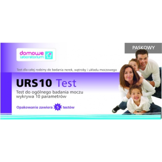 URS 10 -  TEST DO BADANIA MOCZU OGÓLNEGO 10 SZTUK